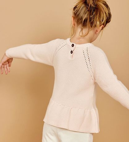 Copenhagen Colors Blússa - Prjónað - Soft Bleikt Copenhagen Colors Blússa - Prjónað - Soft Bleikt