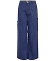 Sofie Schnoor Mädchen Jeans - Gitter - Kobalt gestreift Sofie Schnoor Mädchen Jeans - Gitter - Kobalt gestreift