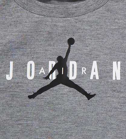 Jordan T-paita/Leggingsit - Harmaa melange M. Logo