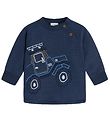 Sweat-shirt Hust and Claire - Aslak - Blue Lune Sweat-shirt Hust and Claire - Aslak - Blue Lune