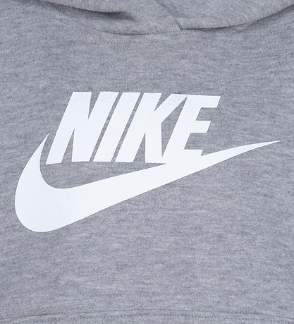 Nike Sweat Set - Grey Melange w. White