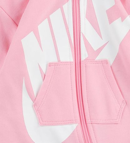 Nike Jumpsuit - Pink w. White