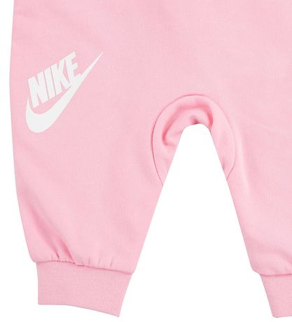 Nike Jumpsuit - Pink w. White