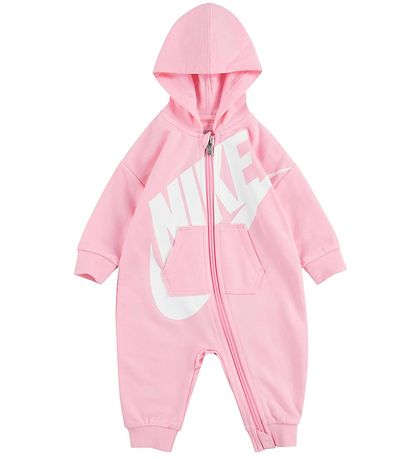 Nike Jumpsuit - Pink w. White