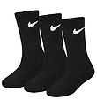 Nike Socks - 3-Pack - Black Nike Socks - 3-Pack - Black