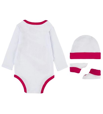 Nike Gift Box - Booties/Beanie/Bodysuit l/s - Futura - Rush Pink Nike Gift Box - Booties/Beanie/Bodysuit l/s - Futura - Rush Pink