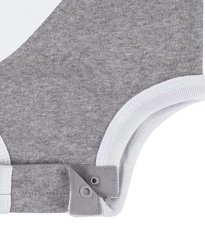 Nike Gift Box - Booties/Beanie/Bodysuit l/s - Gårmeléret/White Nike Gift Box - Booties/Beanie/Bodysuit l/s - Gårmeléret/White