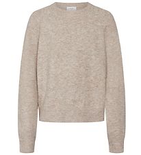 Blouse Grunt - Tricoté - Iben - Nature Blouse Grunt - Tricoté - Iben - Nature