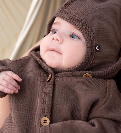 Smallstuff Balaclava - Wool - Single Layer - Rose Brown Smallstuff Balaclava - Wool - Single Layer - Rose Brown