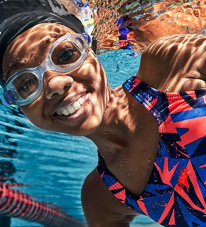 Speedo Badeanzug - Hyper Boom All-over Medalist - Blau/Orange