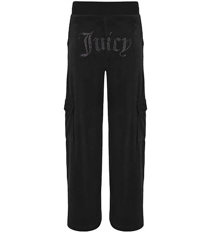 Juicy Couture Velourbyxor - Audree - Svart