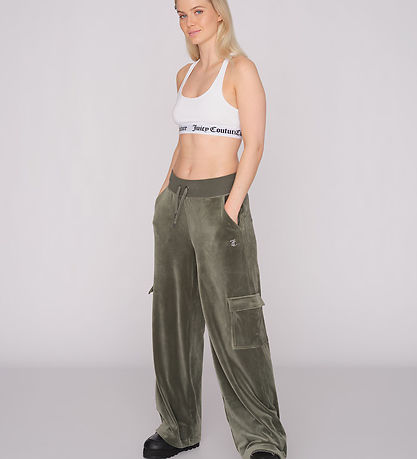 Juicy Couture 벨루어 바지 - 오드리 - 타임