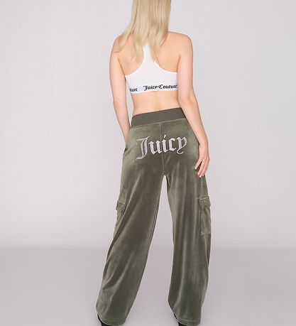 Juicy Couture 벨루어 바지 - 오드리 - 타임