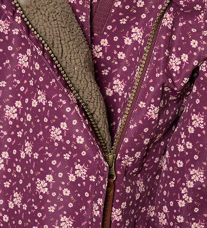 En Fant Winterjacke - Fig m. Blumen En Fant Winterjacke - Fig m. Blumen