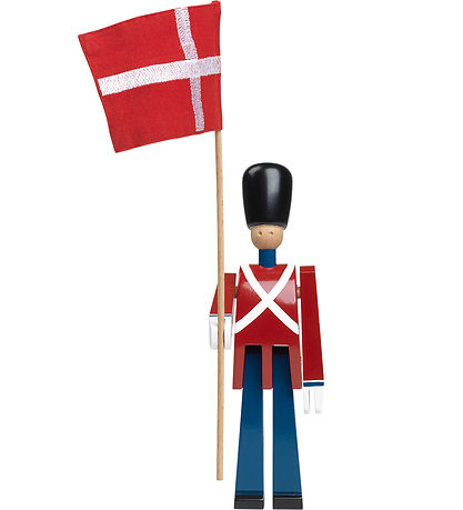 Kay Bojesen Wooden figure - Standard bearer - 21 cm - Little - R Kay Bojesen Wooden figure - Standard bearer - 21 cm - Little - R