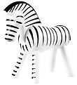 Kay Bojesen Wooden figure - Zebra - 14 cm - Black/White Kay Bojesen Wooden figure - Zebra - 14 cm - Black/White
