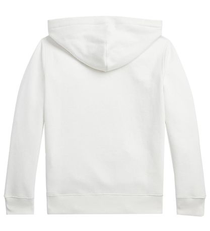 Polo Ralph Lauren Hoodie - Holiday - White w. Logo