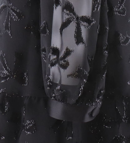 Emporio Armani Dress - Black w. Glitter/Bows