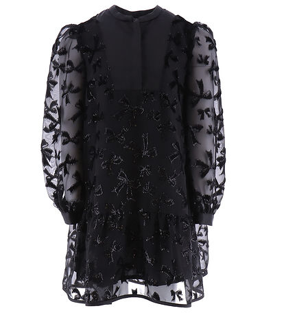 Emporio Armani Dress - Black w. Glitter/Bows