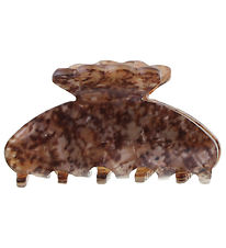 By Stær Hårklämma - Lulu - 5x3 cm - Brun Marmor