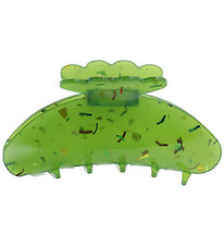 By Stær Hair clip - Asta - 10x5 cm - Green Glitter By Stær Hair clip - Asta - 10x5 cm - Green Glitter