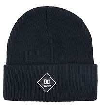 Bonnet en Tricot DC - Étiquette - Noir Bonnet en Tricot DC - Étiquette - Noir