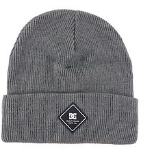 Bonnet en Tricot DC - Étiquette - Gris Bonnet en Tricot DC - Étiquette - Gris