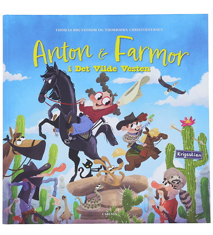 Forlaget Carlsen Boek - Anton & Oma in het wild Vest - Deens Forlaget Carlsen Boek - Anton & Oma in het wild Vest - Deens