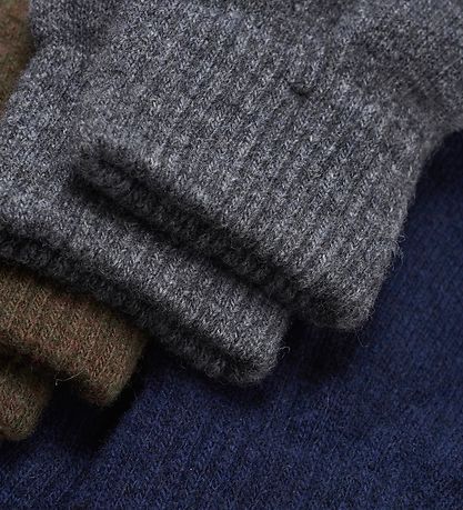 CeLaVi Gloves - Wool/Nylon - 5-Pack - Sea Turtle/Navy/Grey