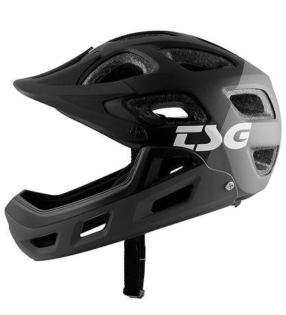 TSG Mountainbike-Helm - Seek FR Graphic - Flow Grey/Schwarz