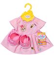 Baby Born Doll Clothes - Dress w. Shoe - Pink Baby Born Doll Clothes - Dress w. Shoe - Pink