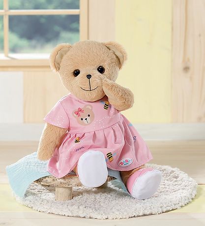 Baby Born Doll Clothes - Dress w. Shoe - Pink