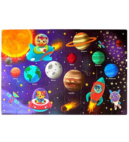 Puzzle d'étage B. toys - 48 Briques - Système solaire Puzzle d'étage B. toys - 48 Briques - Système solaire
