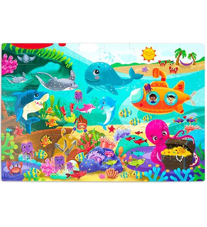 Puzzle d'étage B. toys - 48 Briques - Sous la mer Puzzle d'étage B. toys - 48 Briques - Sous la mer