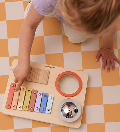 Musique-Table Kids Concept - Bois - 4 Instruments Musique-Table Kids Concept - Bois - 4 Instruments