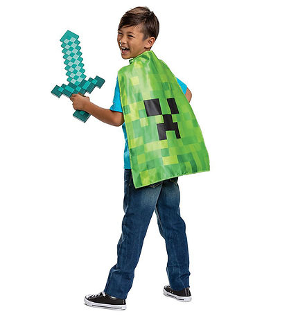 Disguise Naamiaisasut - Minecraft Sword & Cloak