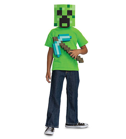 Disguise Kostymer - Minecraft hakke og Maske Disguise Kostymer - Minecraft hakke og Maske
