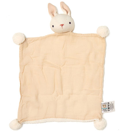 ThreadBear Comfort Blanket - 42x42 cm - White Rabbit