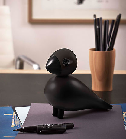 Kay Bojesen Woodfigure - Sangfugl - 15 cm - Raven Kay Bojesen Woodfigure - Sangfugl - 15 cm - Raven