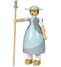 Kay Bojesen Woodfigure - Hyrdinden - 18 cm - Purple/Green Kay Bojesen Woodfigure - Hyrdinden - 18 cm - Purple/Green