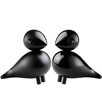 Kay Bojesen WoodToy Figurine - Turtelduer - 9 cm - Black