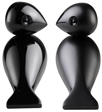 Kay Bojesen WoodToy Figurine - Turtelduer - 9 cm - Black