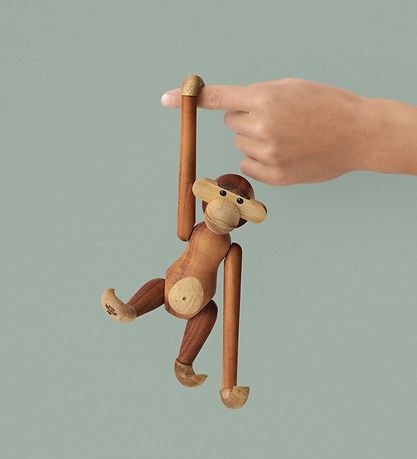 Kay Bojesen Wooden figure - Monkey - 20 cm - Little - Teak/Limba