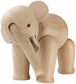 Kay Bojesen Wooden figure - Elephant - 12 cm - Mini - Eg Kay Bojesen Wooden figure - Elephant - 12 cm - Mini - Eg