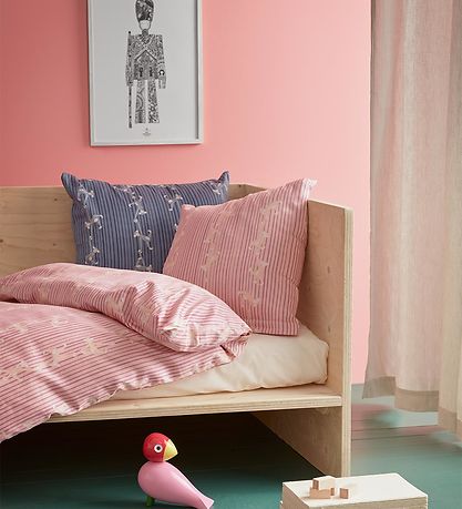 Kay Bojesen Bedding - Junior - Pink w. Monkeys Kay Bojesen Bedding - Junior - Pink w. Monkeys
