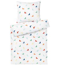 Kay Bojesen Bedding - Junior - White/Multicolour w. Songbirds Kay Bojesen Bedding - Junior - White/Multicolour w. Songbirds