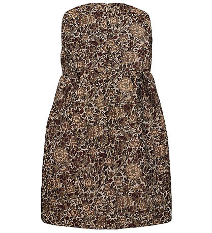 Petit by Sofie Schnoor Kleid - Brown m. Goldglitzer