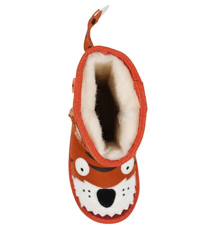 EMU Australia Teddy Boots - Tiger - Deep Orange