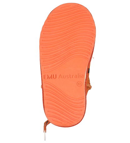 EMU Australia Teddy Boots - Tiger - Deep Orange