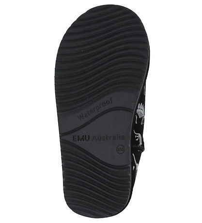 EMU Australia Teddy Boots - Tex - Reflective Dino Brumby - Black